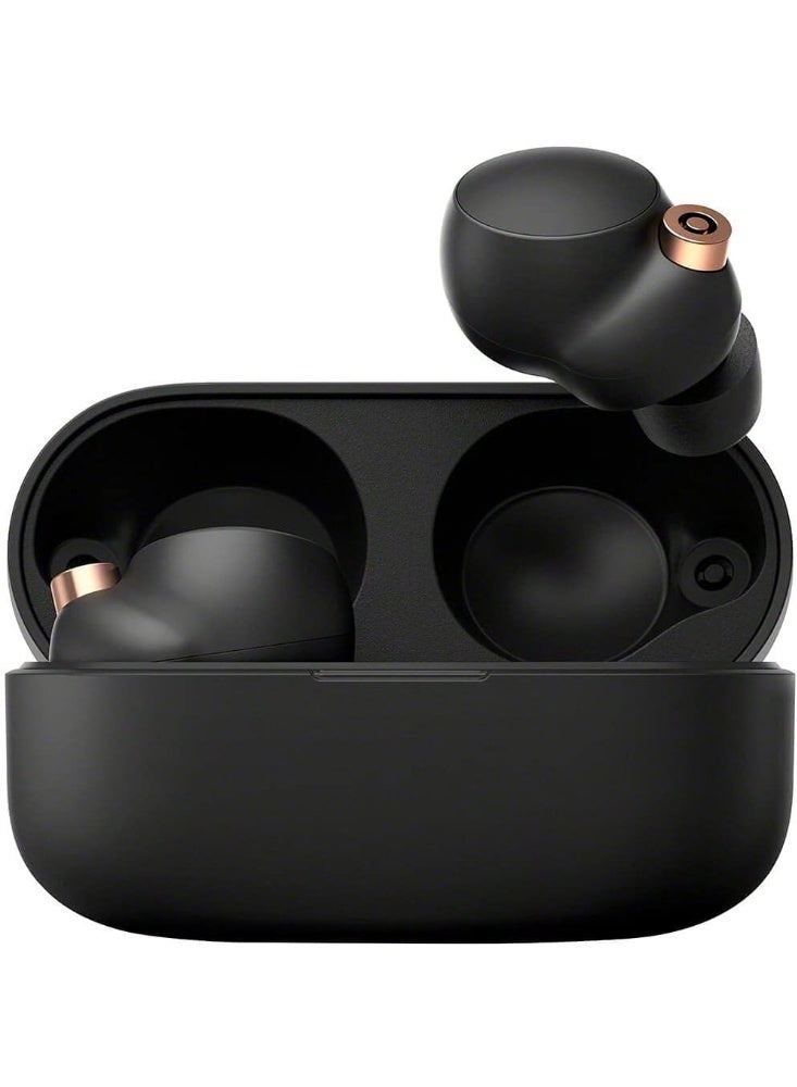 Sony Corporation سماعات أذن لاسلكية حقيقية سوني WF-1000XM4 مع إلغاء الضوضاء الرائد في الصناعة ومساعد أليكسا مدمج، أسود - Image 1