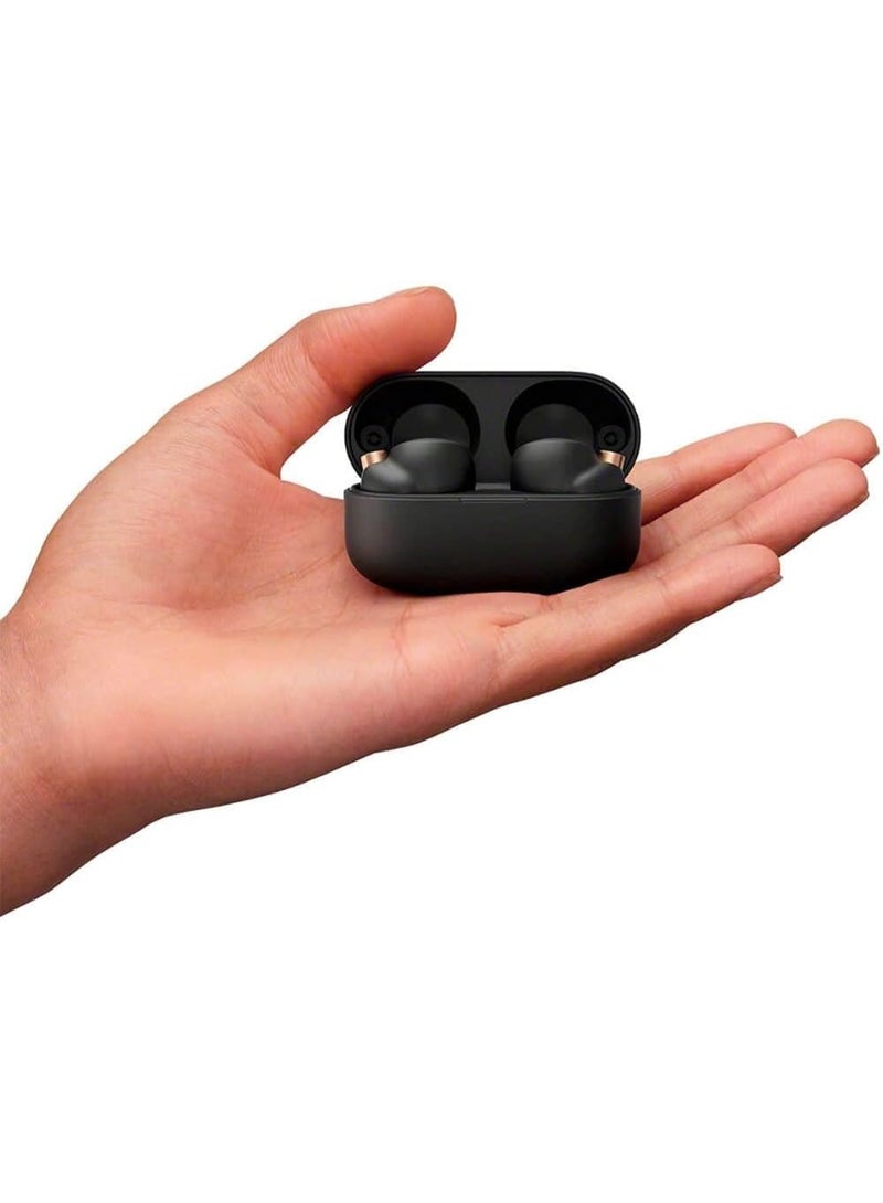 Sony Corporation سماعات أذن لاسلكية حقيقية سوني WF-1000XM4 مع إلغاء الضوضاء الرائد في الصناعة ومساعد أليكسا مدمج، أسود - Image 5