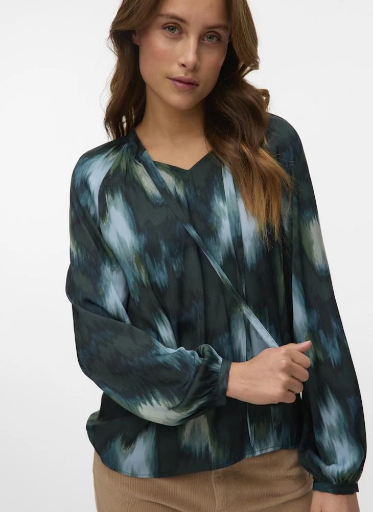 VERO MODA Vmgerna Long Sleeve Top