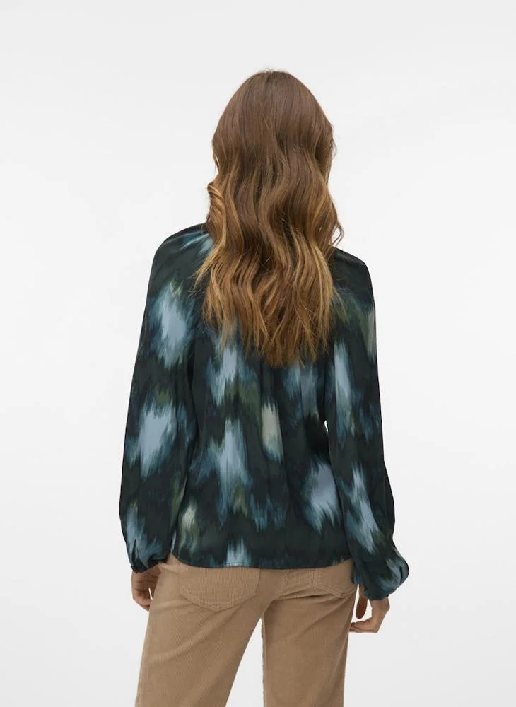 VERO MODA Vmgerna Long Sleeve Top