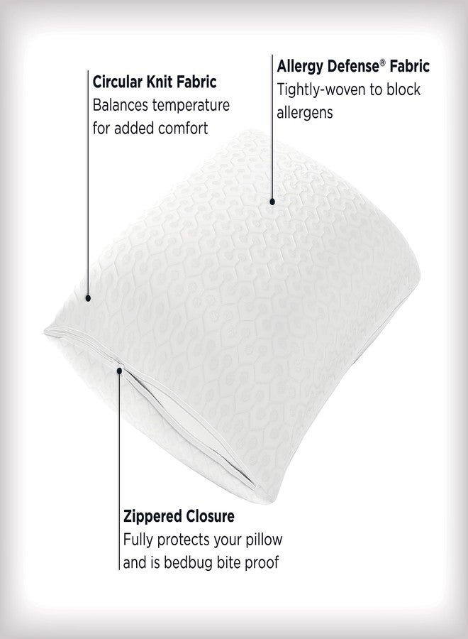 Aller-Ease Platinum Pillow Protector, Standard/Queen - Image 2