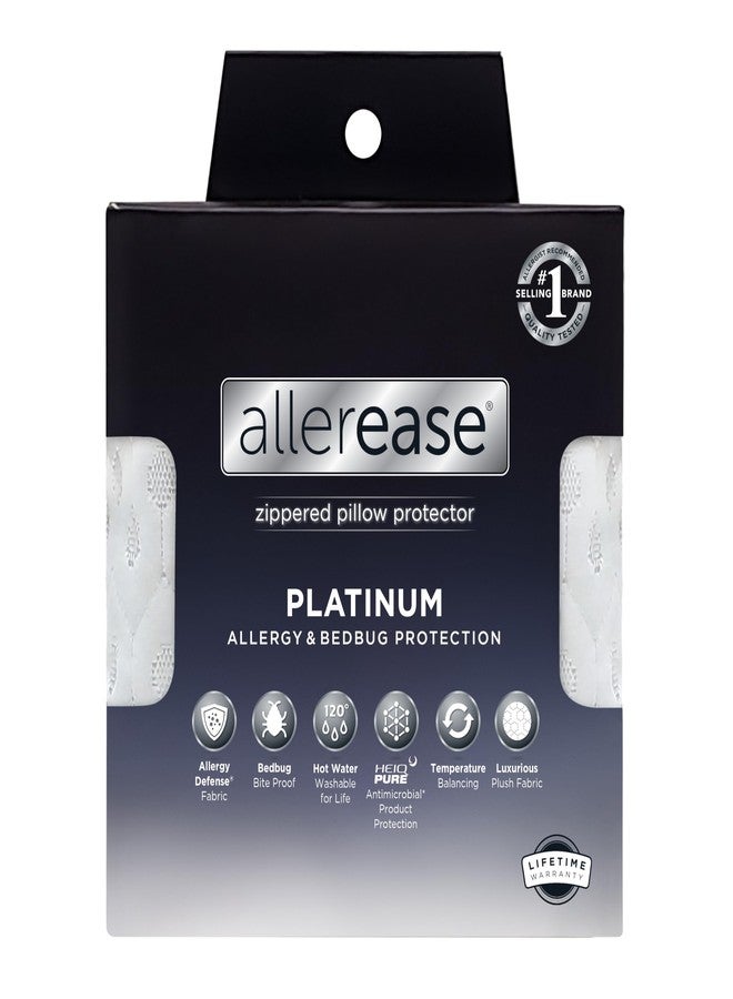 Aller-Ease Platinum Pillow Protector, Standard/Queen - Image 1