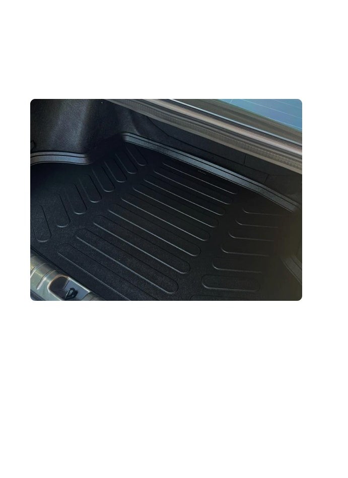 Rizline - RizLine Nissan Xtrail 2022-2024 Floor Mats 3D Custom Fit Compatible with  Car Mats Laser Measured 1st & 2nd Row Floor Liners All Weather Non-Slip (Black) - Image 1
