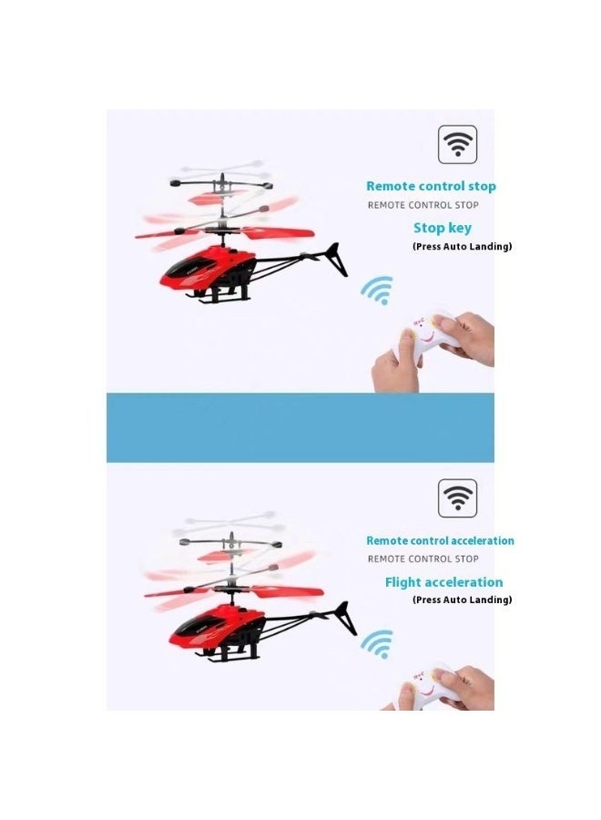Yellow Mini Sensor Helicopter, Remote Control Helicopter, Indoor Flying Not Afraid of Falling, Toy Blindly Not Stepping on Lightning - Image 5