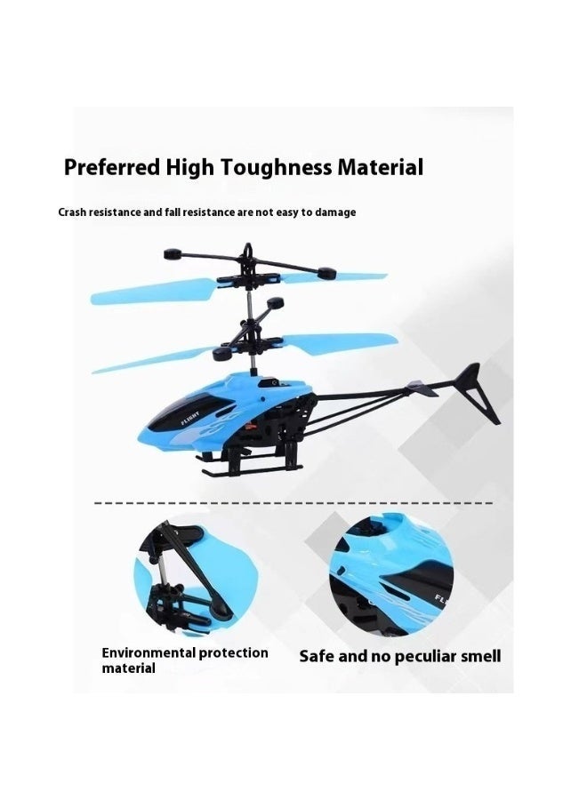 Yellow Mini Sensor Helicopter, Remote Control Helicopter, Indoor Flying Not Afraid of Falling, Toy Blindly Not Stepping on Lightning - Image 2