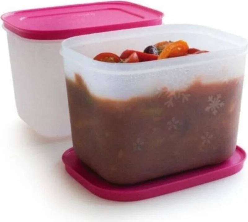 Tupperware Alaska Storage Container Square Set 1.1 Lt of 2