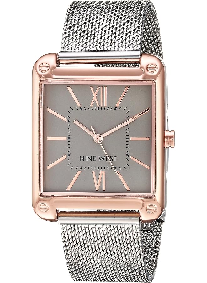 ناين ويست ساعة سوار شبكي للنساء - Image 1