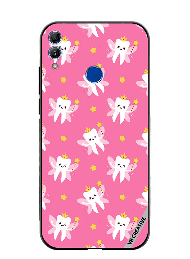 VR CREATIVE Protective Case Cover For Honor 10 Lite Cute Tooth Fairy Design Multicolour