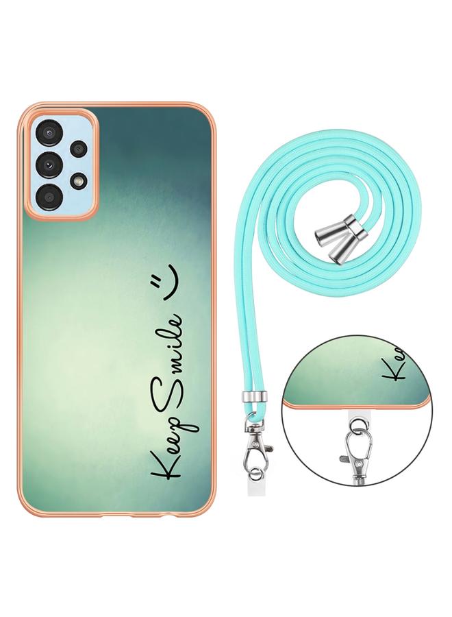 إيروريكس جراب لهاتف Samsung Galaxy A34 5G مطلي بالكهرباء من الجانبين مع حبل تعليق - Image 3