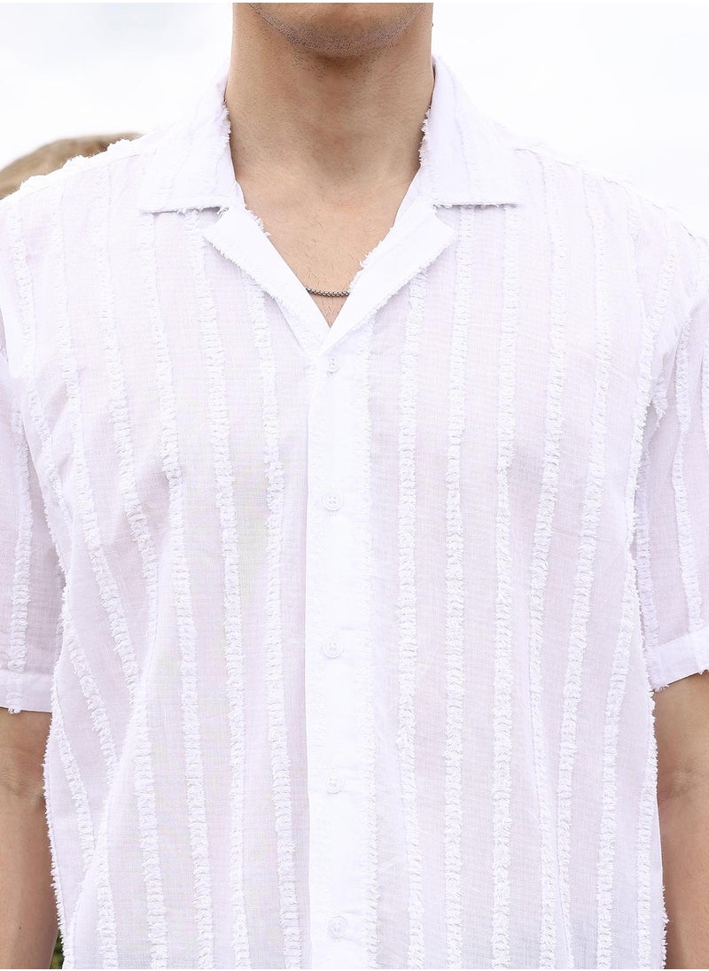 Texture-Lined Shirt - pzsku/Z05FA09D5D7EFF452FE2DZ/45/_/1741609342/46c35989-dad7-4883-9e3e-6372b6485558