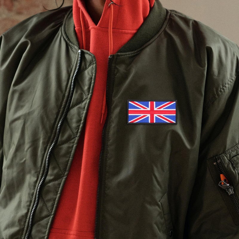 UK Flag Embroidered Iron On Patches For Jackets Backpacks DIY Clothing Decoration - Image 3
