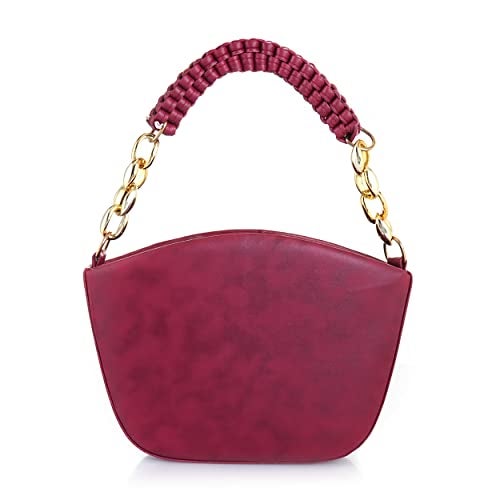 ROSS BROWN Modish Sling Bag for Women/Girls (Maroon) - Image 5