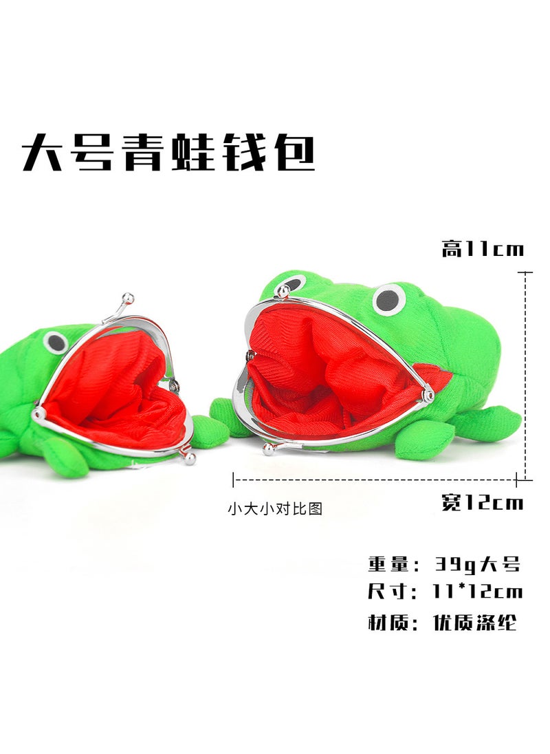 Ninja Peripheral Naruto Frog Wallet Frog Wallet Small Frog Wallet Plush ToyNaruto Frog Wallet (Large) Naruto Frog Wallet (Large)