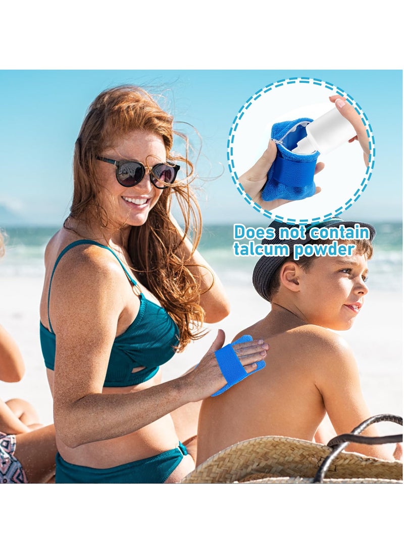 SYOSI 4PCS Sand Screen Sand Remover for Beach Sand Removal Bag Powder Pouch Sand Remover Brush Sand Powder Pouches Sand Remover Beach Vacation Camping Essentials Great for The Whole Family Talc Free - Image 5