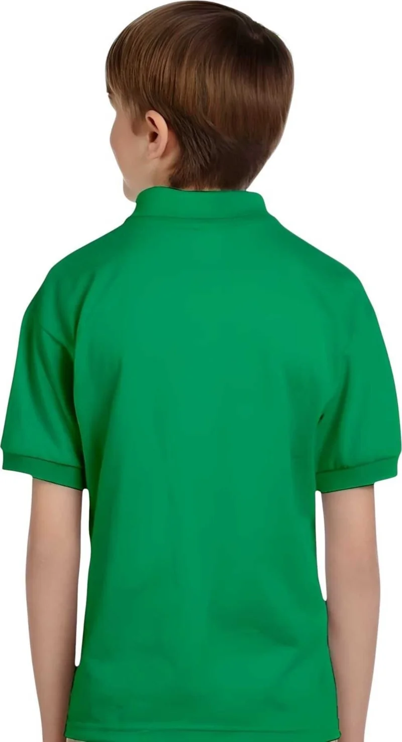 Tezzgelsin 3-Piece Boys Cotton Polo Collar T-Shirt Daily and School Uniform School T-Shirt