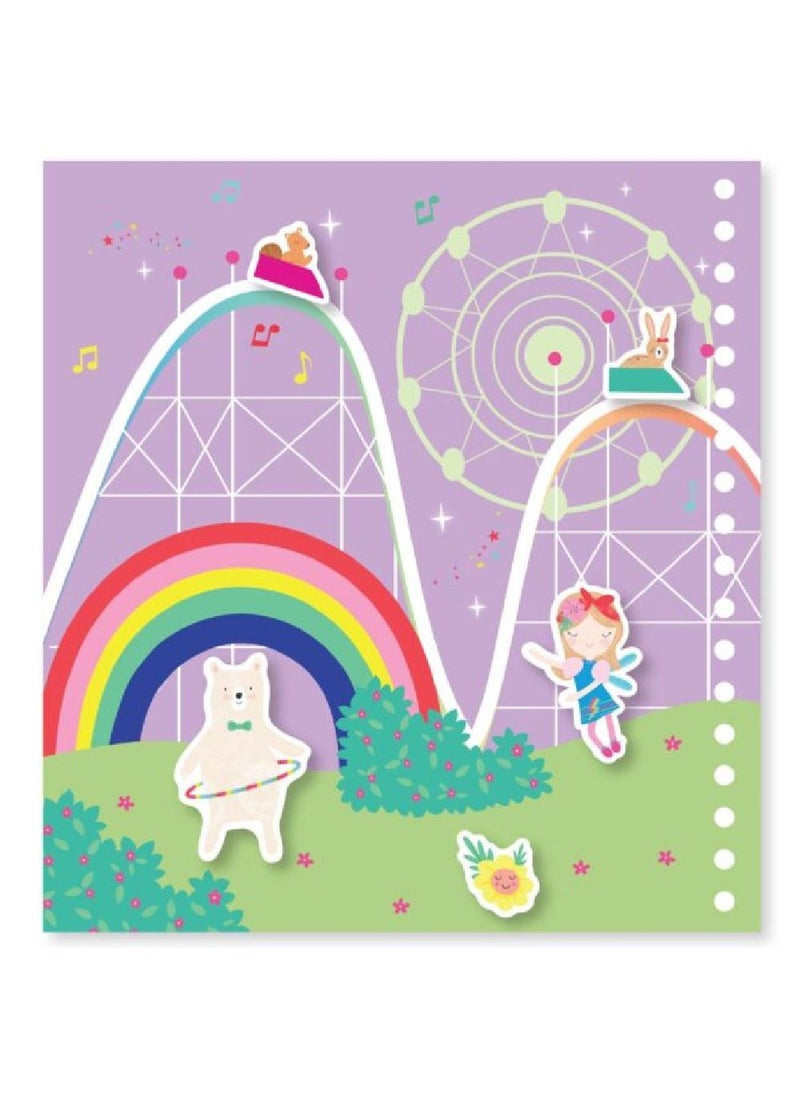 Floss & Rock - Floss & Rock Rainbow Fairy Magic Multiplay – 4-in-1 Kids Travel Activity Set with Magnetic Games, Coloring & Tracing, Enchanted Fairy Theme - Image 1