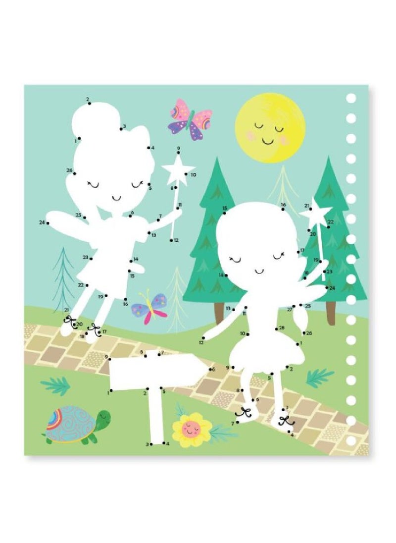 Floss & Rock - Floss & Rock Rainbow Fairy Magic Multiplay – 4-in-1 Kids Travel Activity Set with Magnetic Games, Coloring & Tracing, Enchanted Fairy Theme - Image 1