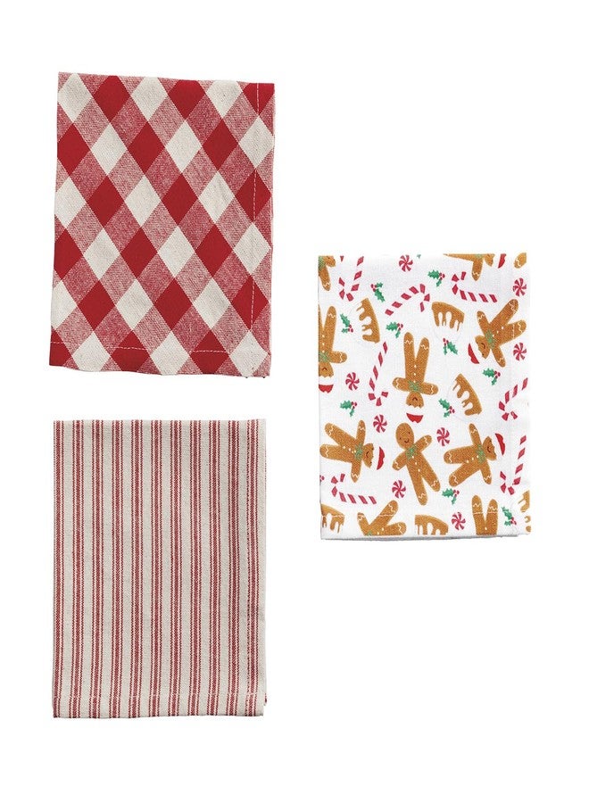 Mud Pie Christmas Santa Christmas Towel Basket Set - Image 2