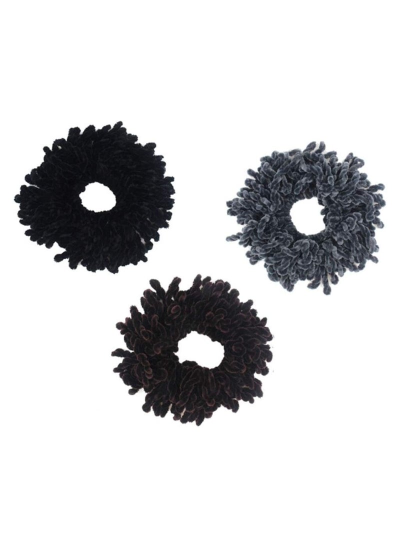 STAR BEJA - STAR BEJA 3 P Pcs Volumizing Scrunchies, Large Hair Band, Hair Tie, Hijab Volumizer, Headwear Hair Rope - Image 1