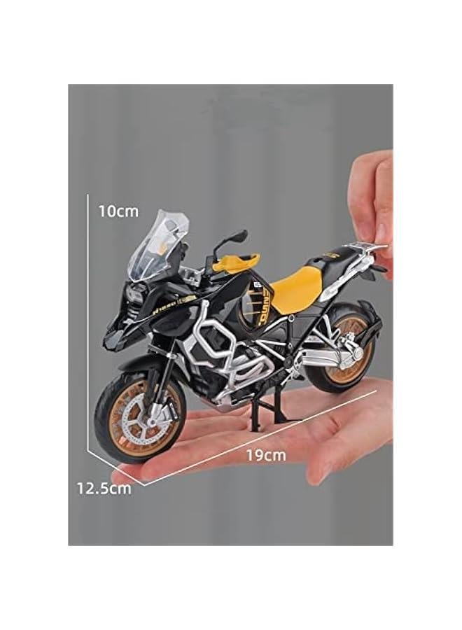 Model kit Motorcycle Toys Collection 1:12 for BMW R1250GS Alloy Racing Motorcycle Model Diecast Metal Toy Street Sports Motorcycle Model Collection Childrens Gift (Color : R1250 Gray with Box) - Image 2