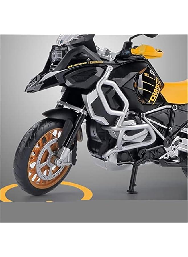 Model kit Motorcycle Toys Collection 1:12 for BMW R1250GS Alloy Racing Motorcycle Model Diecast Metal Toy Street Sports Motorcycle Model Collection Childrens Gift (Color : R1250 Gray with Box) - Image 5