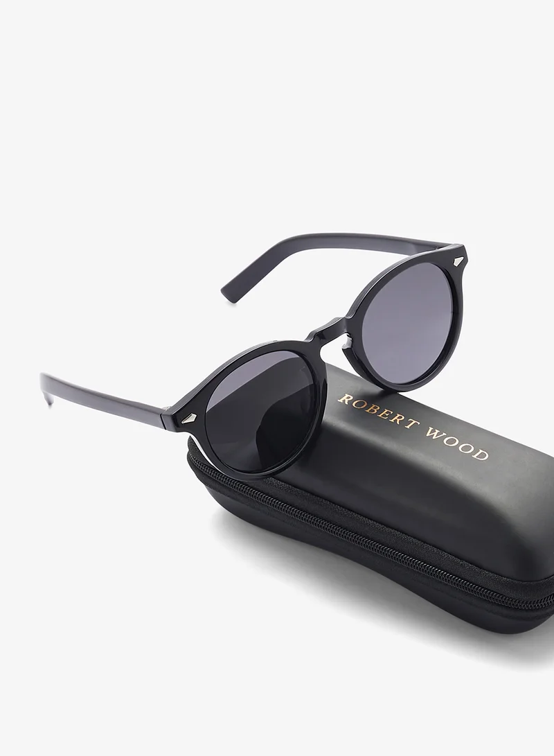 Robert Wood Polarized Lens Round Sunglasses