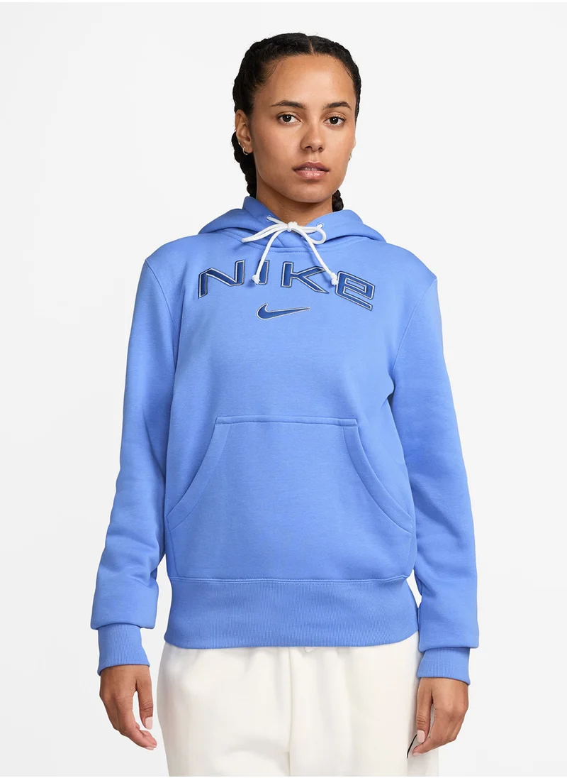 Nike W Nsw Phnx Flc Std Po Logo Hdy