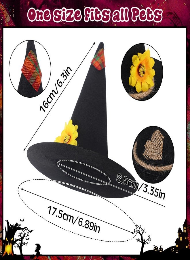 Skicuff طقم أزياء تنكرية للكلاب من Skicuff مكون من 3 قطع، يشمل قبعة فزاعة، ووشاح فزاعة، ومريلة جرو، وفستان قش فزاعة. زي تنكري للحيوانات الأليفة مناسب للكلاب والقطط. - Image 2