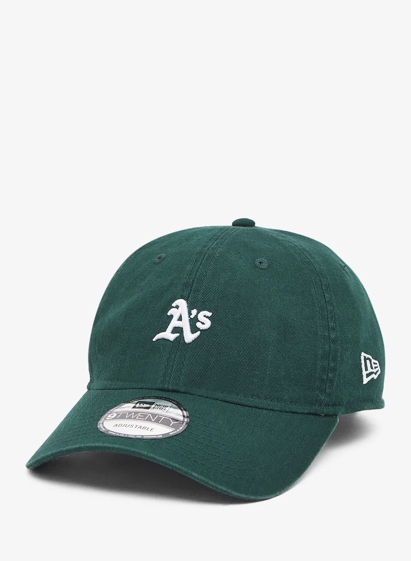 9Twenty Washed Mini Logo Oakland Atheletics Cap