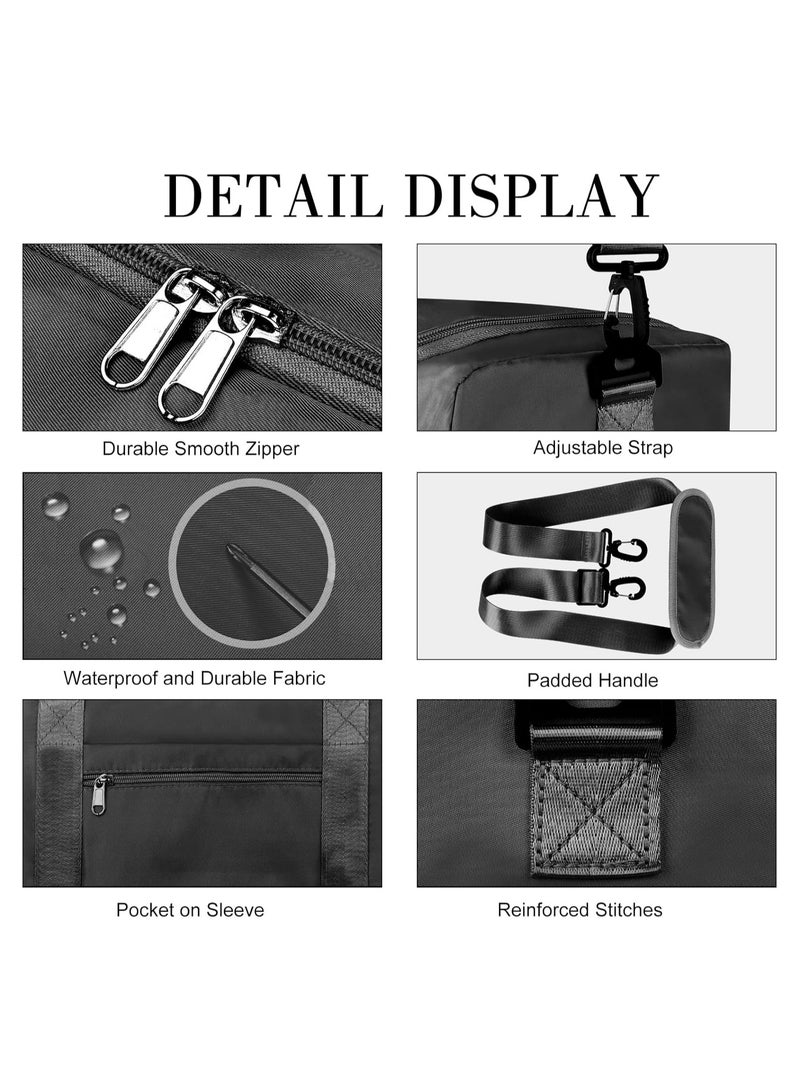 Multipurpose Travel Duffel Bag with Shoe Compartment – Large Waterproof Gym Bag for Men & Women - Image 5