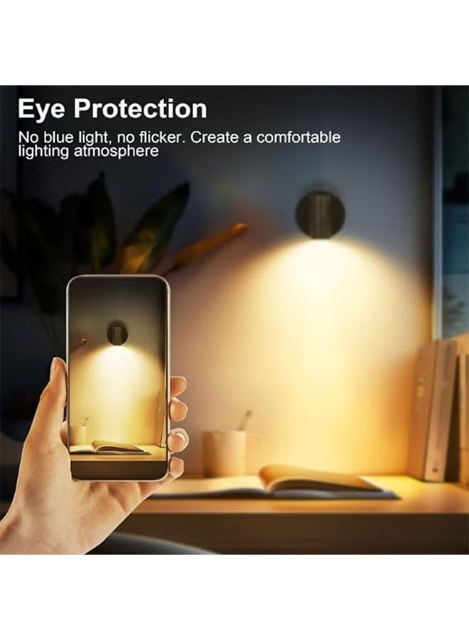 تسوق من أجلك أضواء سبوت لاسلكية داخلية قابلة لإعادة الشحن وإضاءة داخلية مع مؤقت وقابلة للتعتيم 3CCT أضواء شجرة داخلية تعمل بالبطارية كشاف ليد أضواء مميزة داخلية للأعمال الفنية النباتية - أسود - Image 4