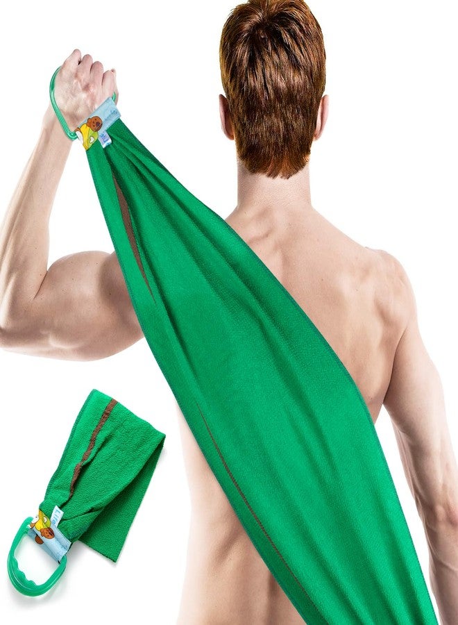 LeapLife Exfoliating Back Scrubber, Body Back Scrubber Towel for Shower, Bath Wash Scrub Cloth Washcloth Washer for Men Women Exfoliation, Body Scrubbing Brush Exfoliator 500D - Image 2