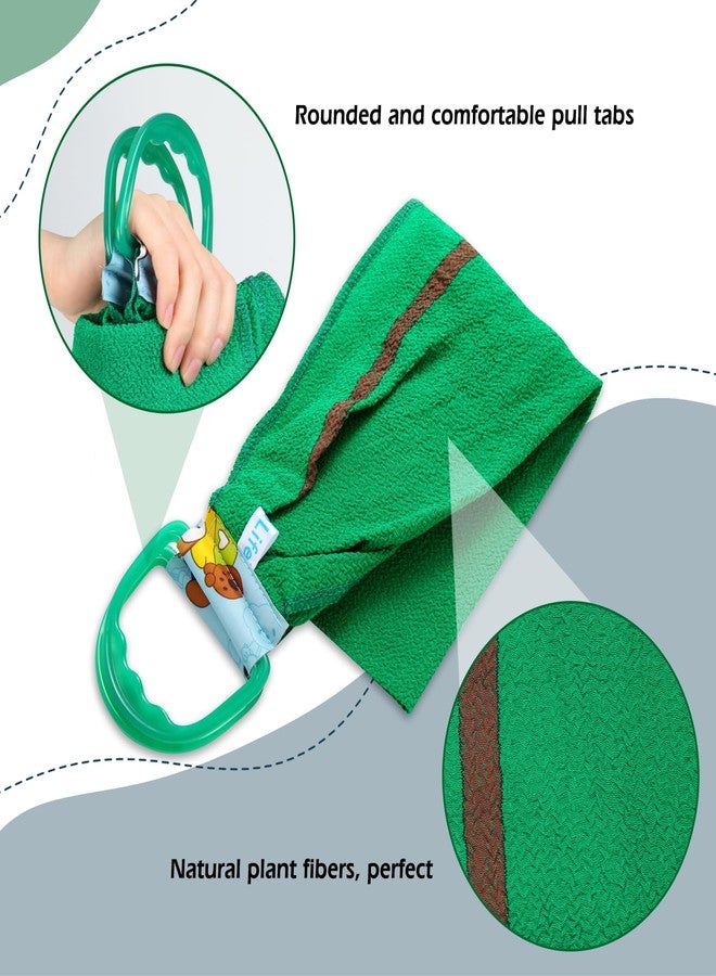 LeapLife Exfoliating Back Scrubber, Body Back Scrubber Towel for Shower, Bath Wash Scrub Cloth Washcloth Washer for Men Women Exfoliation, Body Scrubbing Brush Exfoliator 500D - Image 3
