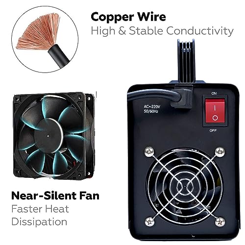 JPT 200Amp MMA/Arc Welding Machine | IGBT With Digital Display | 200A With Hot Start And Anti-Stick | Welding Accessories & Mask - Image 2