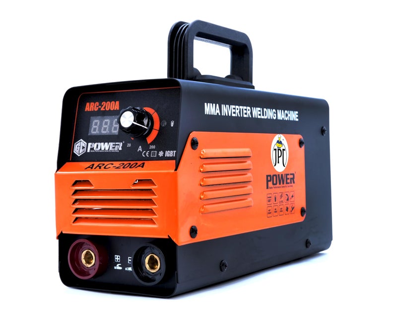 JPT 200Amp MMA/Arc Welding Machine | IGBT With Digital Display | 200A With Hot Start And Anti-Stick | Welding Accessories & Mask - Image 1