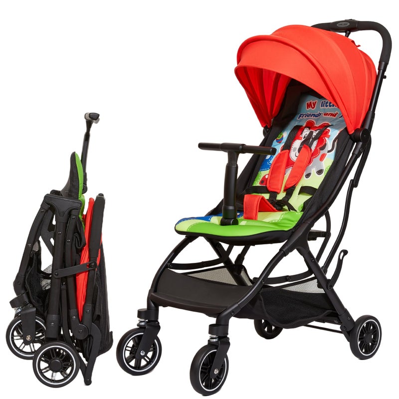 Cool Kids Baby Stroller, Portable Umbrella Stroller with Automatic Folding Function Suitable for Walking, Shopping, and Amusement Parks - Image 1