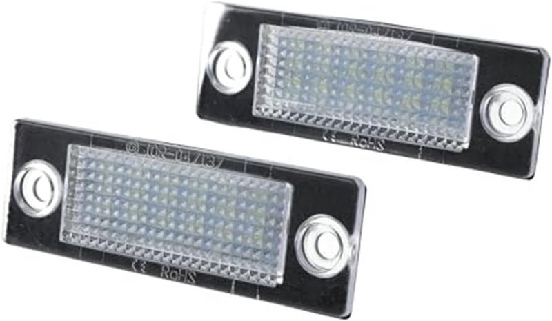 Wivplex 2pcs LED License Plate Light for VW Models - Image 1