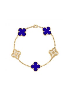 Generic New Fashion Multicolor Petal Women's Bracelet (Royal Blue)  - Image 2