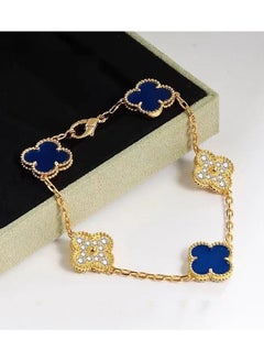 Generic New Fashion Multicolor Petal Women's Bracelet (Royal Blue)  - Image 3