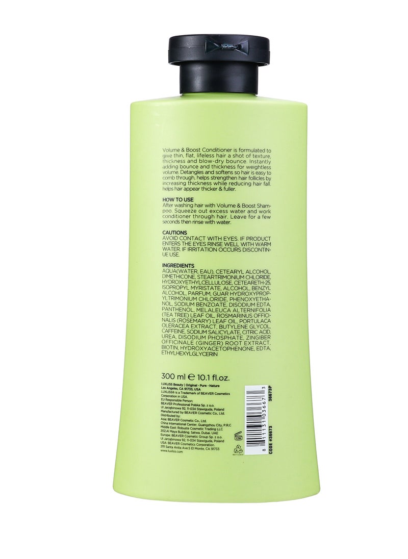 Luxliss Volume And Boost For Fine, Thin Hair Conditioner 300ML  - Image 2