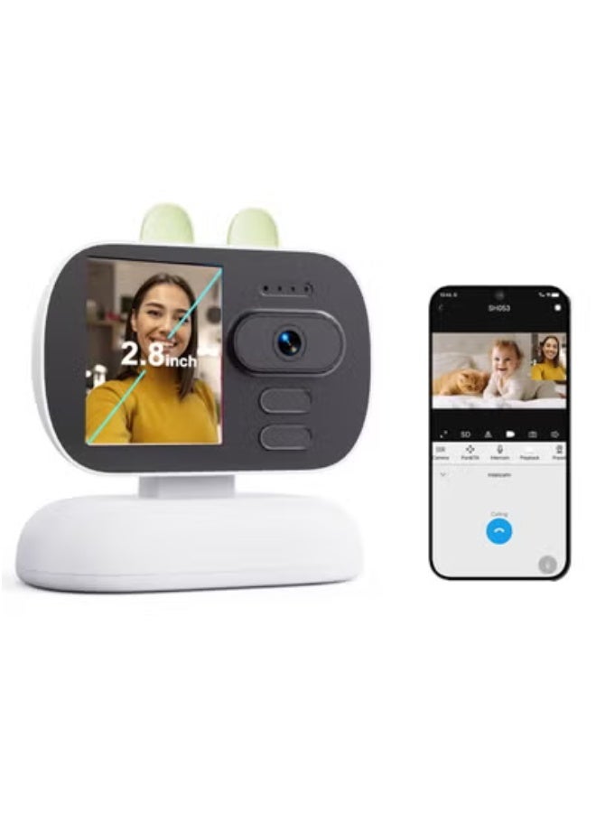 oem 4G Indoor Rotating Camera for Elderly and Children, Wi-Fi Video Call Monitoring with Video Call Monitor - Image 4