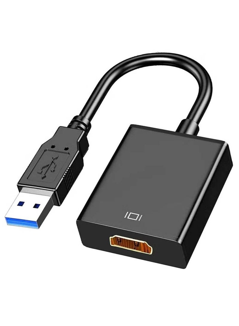 USB 3.0 to HDMI Adapter for Monitor Mac Windows 11 10 8 HDMI USB Converter for Laptop MacBook pro USB3 HDMI Cable Multiple Monitors for Desktop PC TV - Image 1
