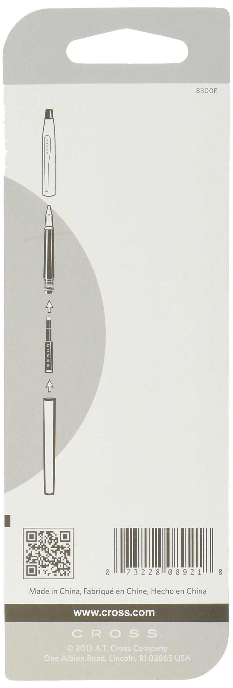 Cross خرطوشات قلم حبر كروس المريحة، سوداء، 6-عدد (عبوة من 6) - Image 2