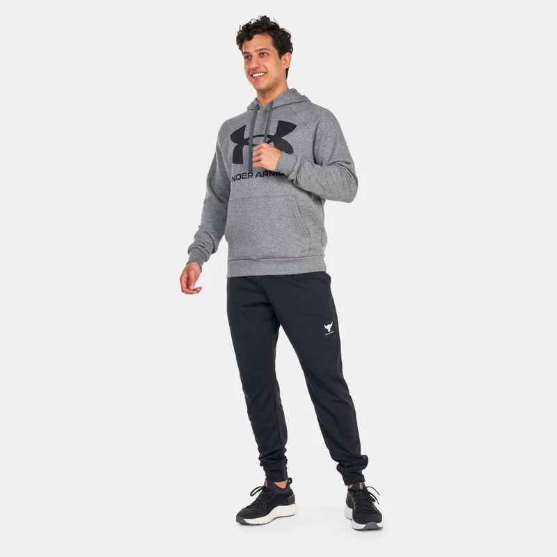 UNDER ARMOUR Men's UA Rival Fleece Big Logo Pullover Hoodie