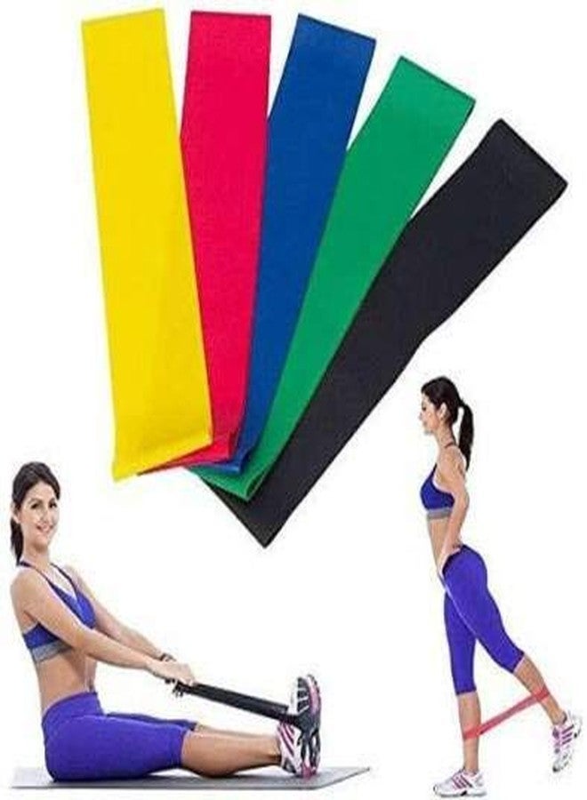 PRT GOLD Population Resistance Loop Bands 5 Latex Latex Resistance Band - 600mm, 5-Piece Set - Image 2