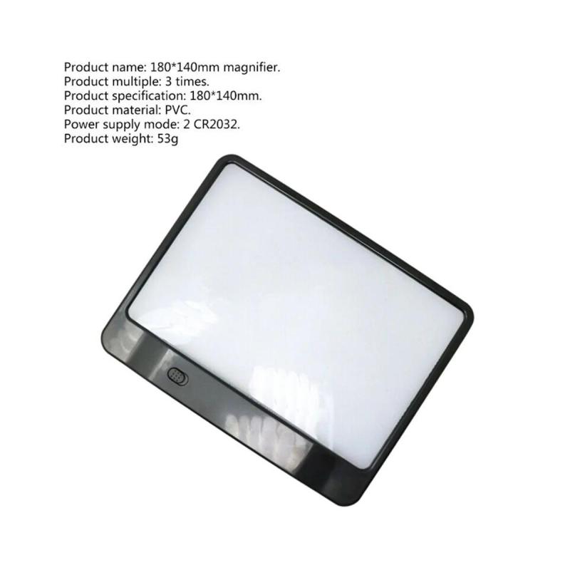 "BrightView LED Full Page Magnifier with 3X Optical Enhancement" - Image 4