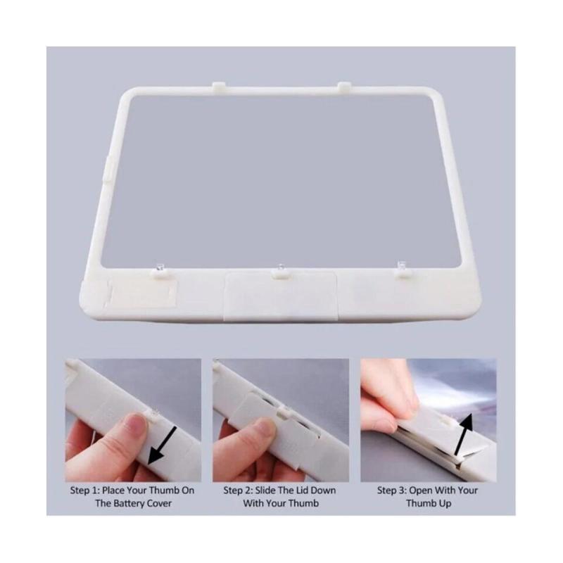 "BrightView LED Full Page Magnifier with 3X Optical Enhancement" - Image 5