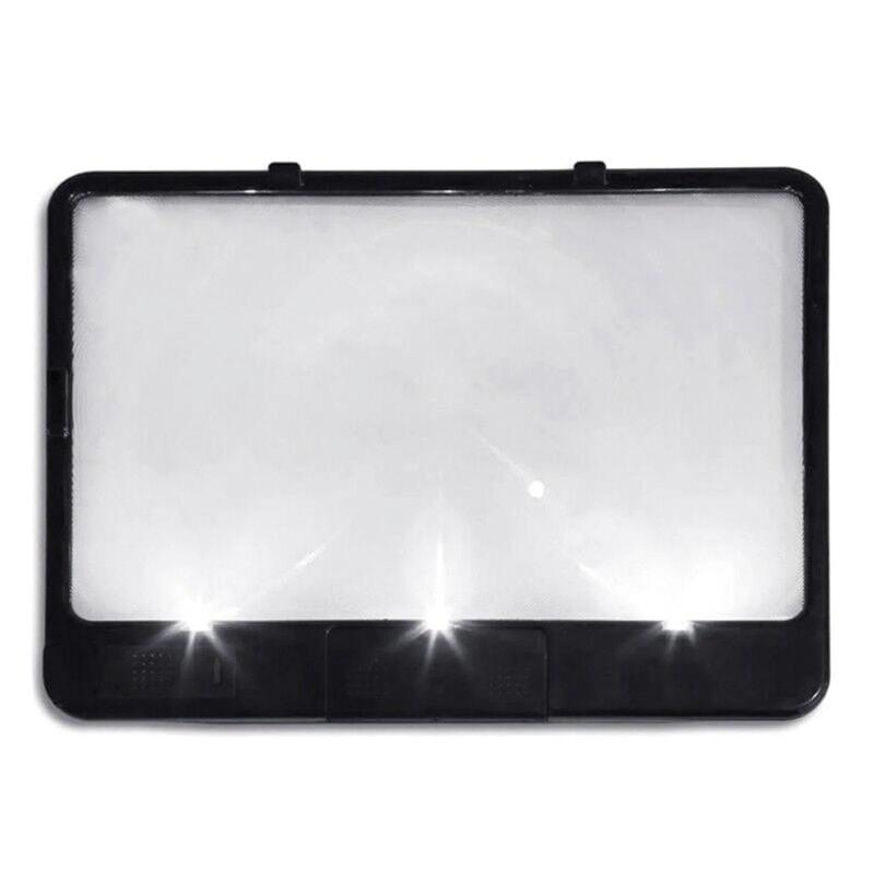"BrightView LED Full Page Magnifier with 3X Optical Enhancement" - Image 1