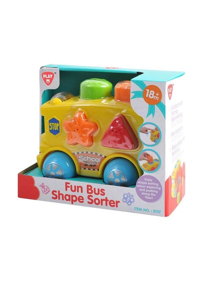 PLAYGO مركبة اللعب الممتعة - فرز الأشكال (6.7 × 26 × 24.3 سم) - Image 2