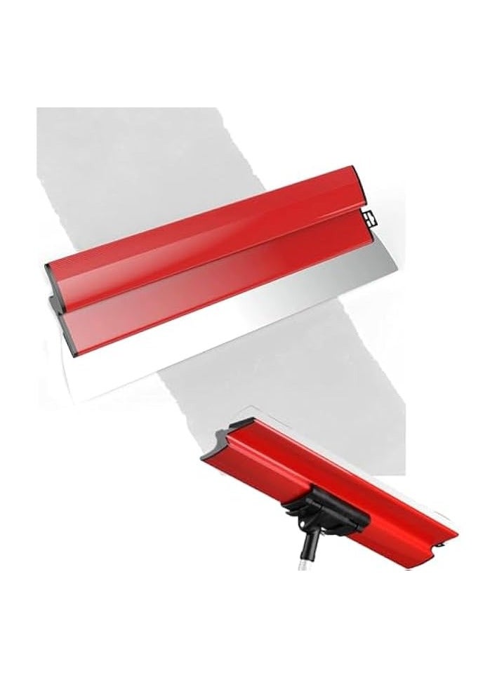 PROMASS 600mm Stainless Steel Skimming Blade with ABS Comfort Handle Design, Smoothing Knockdown Plastering Tools, Universal Filler Knife for Home Decoration  - Image 1